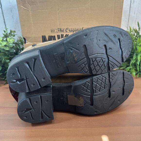 Muk Luks Womens Logger Niagara Taupe Boots Size 9 - Picture 8 of 10